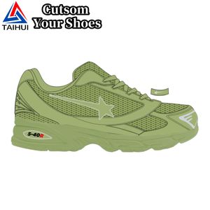 أحذية رياضية عتيقة مكتنزة للجنسين من الشركة المصنعة مصمم بشعار مخصص أحذية رياضية عصرية غير رسمية أحذية ركض مخصصة مع شعار - Product Image 3