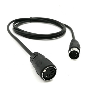 Marchio OEM cavo adattatore 3.5mm Audio Jack a <span class=keywords><strong>Midi</strong></span> 5pin Din femmina personalizzabile rosso blu viola arancione - Product Image 6