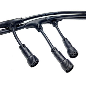 3 דרך t סוג t הוביל תאורה חיצונית מחבר חיצוני 2pin - Product Image 1