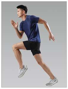 Short de sport d'été à séchage rapide pour homme Pantalon de fitness serré et respirant pour le basket-ball et la course à pied Sublimation grande taille - Product Image 3