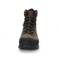 BAEWOON SJ01 Bottes Martin haut de gamme pour homme, baskets de randonnée en cuir véritable avec technologie Sympatex, chaussures d'extérieur imperméables en nubuck