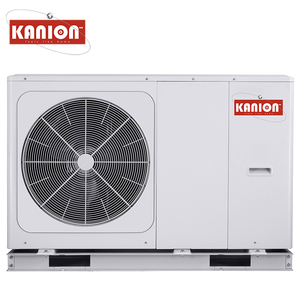 Pompe à chaleur air/eau monophasée Starburst Grey A+++ Eco Deluxe Series R290 3D DC Inverter <span class=keywords><strong>pour</strong></span> usage commercial léger 50-70kW en acier inoxydable - Product Image 1