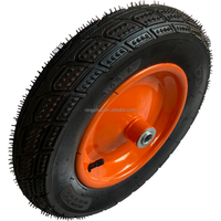 NSPM7026 13 14 pouces pneus de brouette 3.00-8 3.50-8 3.50-6 3.25-8 4.00-8 roues gonflables de chariot pneumatique en caoutchouc