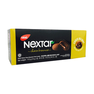 Galletas Rellenas <span class=keywords><strong>de</strong></span> Chocolate Nextar, Galletas Tipo <span class=keywords><strong>Brownie</strong></span>, 112g, Galletas Tipo Sándwich, Snacks Asiáticos - Product Image 3