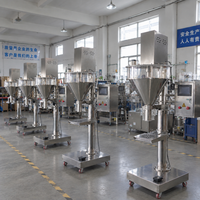 Meilleures ventes, installation facile, remplissage rapide pour les poudres alimentaires, les produits laitiers et les épices, machine de remplissage automatique de poudre pour produits en poudre
