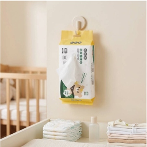 Lingettes pour le bain et les soins des fesses, fabriquées à Taïwan, en paquet souple, respirantes et absorbantes, douces et délicates. - Product Image 5