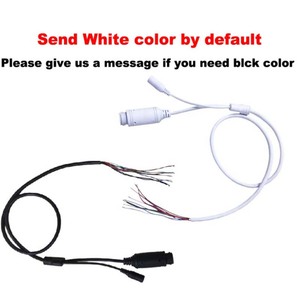 Tự làm mạng máy ảnh dòng phụ kiện RJ45 CCTV mạng PoE IP Camera Module Video Cáp điện với 48V đến 12V Adapter - Product Image 3