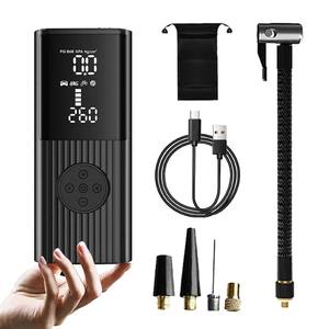 Nuevo Compresor de Aire Portátil Inalámbrico de 12V para Auto, Manómetro Digital, 6000mAh, Monitor de Presión de Neumáticos para Auto y Bicicleta - Product Image 2