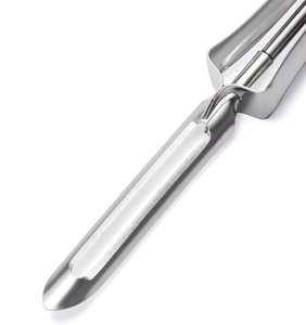 ชุดเครื่องปอกมันฝรั่งสแตนเลสทนทาน - ชุดเครื่องปอกแบบใช้มือ 2 ชิ้นเพื่อการเตรียมอาหารที่ง่ายดาย - Product Image 4