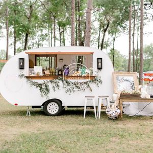 2025 New Golden Horse Head Design Foodtruck <b>for</b> Germany Mobile Food Crepe Cart Street Food Kiosk Cart Tea Stall <b>for</b> <b>Sale</b> - Product Image 1