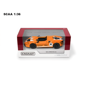 Coche de Juguete Kinsmart McLaren Elva a Escala 1:36, Modelo de Vehículo con Función de Retroceso - Product Image 3