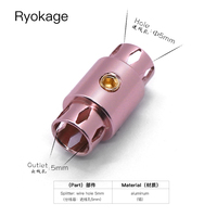 Ryokage pemisah Headset Earphone Adapter Headphone