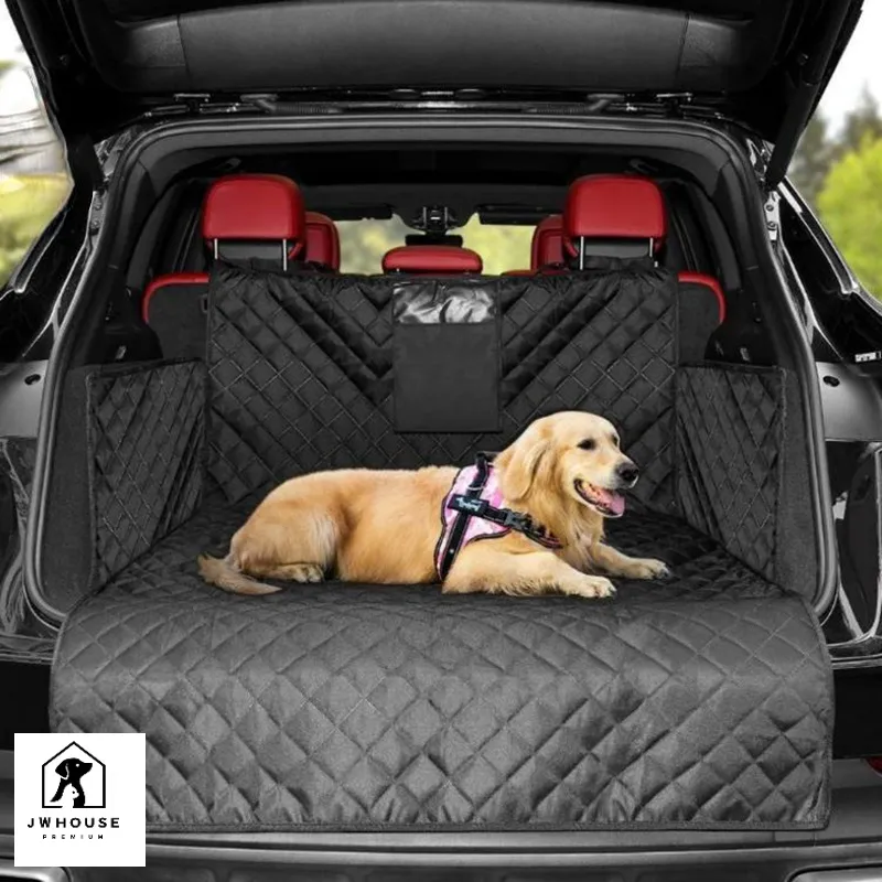 Coussinet de Protection matelassé pour coffre de voiture, nouveau, couverture de siège de voiture en coton pour chien, étanche, SUV, 1 pièce