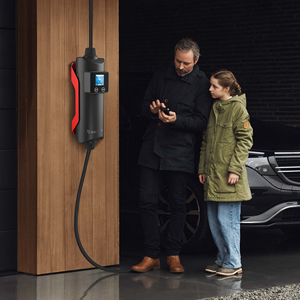 Cargador de Vehículos Eléctricos Portátil Inteligente Khons, Compras al por Mayor, 3.7KW, Enchufe <span class=keywords><strong>Schuko</strong></span>, 16A, Monofásico, IP65, Impermeable, Tipo 2, con Función de Aplicación - Product Image 3