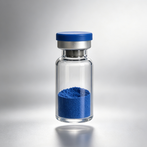 Poudre lyophilisée de peptide de cuivre GHK-Cu, pureté 99%, peptide GHK-Cu, livraison rapide, matières premières cosmétiques, GHKCU CAS 89030-95-5 - Product Image 4