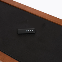 Mini tapis roulant électrique avec écran LCD, pour usage domestique, tapis roulant pour la marche, structure en acier, programmes d'exercices, ABS, unisexe