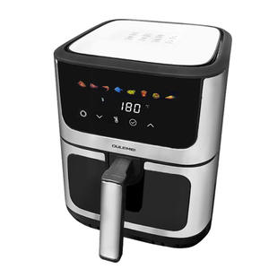 Fournisseur d'usine Friteuse sans huile Friteuse électrique numérique rapide en acier inoxydable, Smart air Fryey - Product Image 3