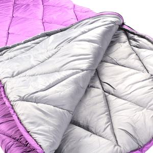 ตั้งแคมป์กลางแจ้งเดินป่าคอปกทุกฤดูกาลฉุกเฉินน้ําหนักเบามัมมี่นอนกระสอบทาสห่านลงถุงนอนอัลตราโซนิก - Product Image 2