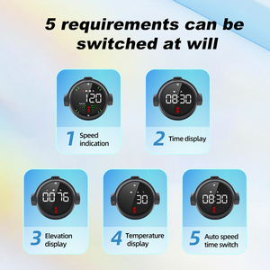 Hot bán phổ GPS Heads up hiển thị tay miễn phí cử chỉ điều khiển GPS HUD <span class=keywords><strong>Speedometer</strong></span> - Product Image 6