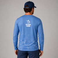 Chemises de soleil personnalisées à manches longues UPF 50+ Protection UV Chemise de pêche pour vêtements de pêche en plein air