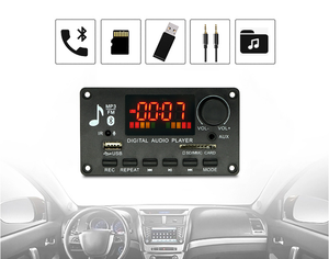 <span class=keywords><strong>2</strong></span>*40 Вт усилитель беспроводной автомобильный музыкальный Mp3 декодер плата плеер модуль громкой связи FM радио DC7V-25V bluetooth аудио модуль - Product Image 5