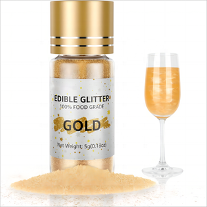 Polvo comestible <span class=keywords><strong>sin</strong></span> <span class=keywords><strong>sabor</strong></span>, polvo metálico de decoración de alimentos de lujo para Macaron, champán, <span class=keywords><strong>soda</strong></span>, té con leche - Product Image 1