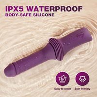 Realistische Dildo vibrator maschine 12,85 Zoll 10 Vibration 3 Schub heiz modi G-Punkt Klitoris Anal Spielzeug abnehmbar