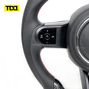 Volante de fibra de carbono TDD LED para BMW MINI R56 R50 R58 R57 R55 F53 F56-LCi2, piezas de fibra de carbono para Mini Coupé - Product Image 2