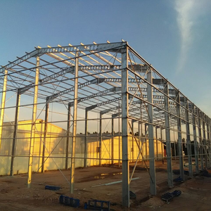 Bâtiments préfabriqués d'entrepôts et d'ateliers en acier léger de qualité aluminium, à vendre à prix abordable - Product Image 2