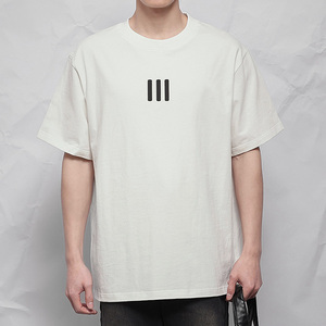 Personalizado OEM ODM fabricantes de ropa en relieve de gran tamaño de algodón liso bordado camisetas hombres mujeres familia a juego 100% algodón - Product Image 3