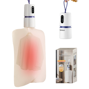 Secadora de Ropa Plegable con Ventilador de Aire, 8 Niveles de Temporizador y Rotación de 360°. Circulación de Calefacción para Uso en Hogares, Apartamentos y Dormitorios - Product Image 1