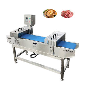 เครื่องตัดอาหารทะเลสแตนเลสแบบอัตโนมัติสำหรับตัดกุ้งปลาเนื้อปลา<span class=keywords><strong>หมึก</strong></span>ปลาหมึกรูปดอกไม้ - Product Image 1