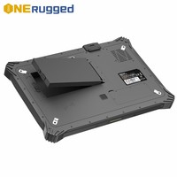 Tablette robuste de 12 pouces Intel, 4G/5G N5100 PC industriel Windows, étanche IP65, NFC, 5G, lecteur d'empreintes digitales, batterie remplaçable à chaud