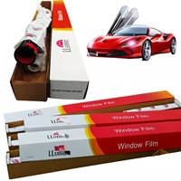 Película Solar para Ventanas de Auto, Precio Competitivo de Fábrica, Película de Protección de PET para Auto, Película de Una Sola Capa, Antideslumbrante