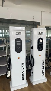 7kW * 2/11kW * 2/22kW * 2 Dual Gun per auto caricabatteria veloce AC EV stazione di ricarica a pavimento 14kw 22kW 44kW - Product Image 5