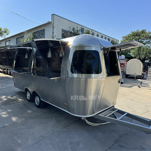 Camions mobiles, remorques, fourgons, camions de glaces, remorques à hot-dogs, friteuses, camions de restauration entièrement équipés avec fenêtre de service commerciale - Product Image 5