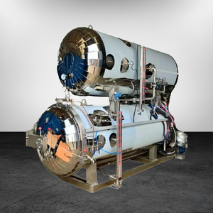 Stérilisateur alimentaire automatique en acier inoxydable cornue contrôle intelligent haute 134-135C conception de tunnel de stérilisation thermique flexible - Product Image 5