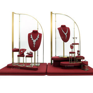 Présentoir à bijoux personnalisé Set présentoir pour bijoux Bijoux en or Stand - Product Image 6