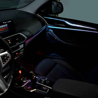 27 LED pour l'éclairage d'ambiance intérieur de voiture, compatibles avec BMW X3 X4, écran modèle Galaxy, bouton CD, contrôle par application, livraison en 5 jours