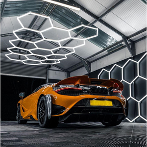 Hanyin Chất lượng cao LED hình lục giác đèn trần xe chi tiết làm việc ánh sáng cho tự động chi tiết cửa hàng nhà để xe - Product Image 4