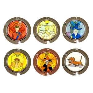 Cadeau promotionnel à bas prix vente en gros de sac à main pliable en métal avec logo en époxy personnalisé tendance pour dame crochet pour sac de <span class=keywords><strong>table</strong></span> - Product Image 3