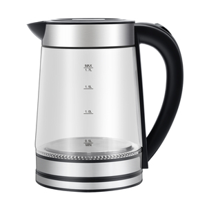 Electrodomésticos, Hervidor de Agua de Vidrio de 1.7L con Filtro para Té, 1800W, Control de Temperatura, Inalámbrico, Uso en Hoteles, Luz Indicadora Azul - Product Image 3