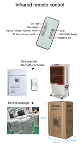 JHCOOL 8000cmh 75L Ventilador de Aire Acondicionado Portátil para Exteriores con Control Remoto - Product Image 5