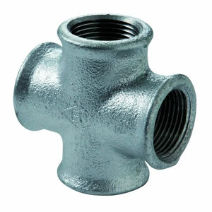 AJUSTE CRUZADO GALVANIZADO 1 \ "1/2 \" Material de zinc/hierro fundido Estándar ASTM para aplicación de aceite/agua de plomería para 50mm 12mm 14mm - Product Image 2