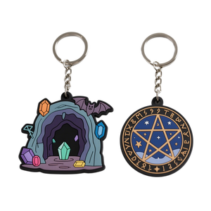 Porte-clés pendentif sur mesure en PVC souple 3D, résistant aux déchirures, écologique, taille personnalisée, pour usine d'assemblage de volumes - Product Image 2