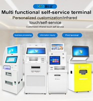 Station d'impression en libre-service pour l'impression et la numérisation de documents dans les lieux publics