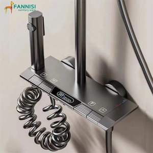 <span class=keywords><strong>Douche</strong></span> à effet pluie contemporaine <span class=keywords><strong>Douche</strong></span> murale dans la salle <span class=keywords><strong>de</strong></span> bain Sanitaires bon marché - Product Image 5