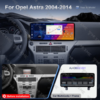 Modificación Interior de Automóvil, Marco de Navegación GPS Android de 12.3 Pulgadas para OPEL ASTRA 04-14, Auto Android 13, Pantalla de Radio DVD con Carplay 4G
