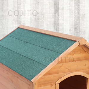 Maison moderne de luxe pour animaux de compagnie petite construction métallique durable en bois <span class=keywords><strong>cage</strong></span> à motifs d'animaux d'intérieur et d'extérieur pour chats lapins jeu de repos - Product Image 5