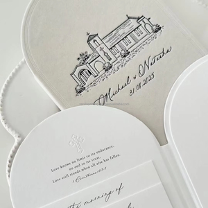 แสตมป์ฟอยล์สีทองพรีเมี่ยมสำหรับงานแต่งงานงานวันเกิดและงานปาร์ตี้การ์ดอวยพรออกแบบได้ตามต้องการ - Product Image 2